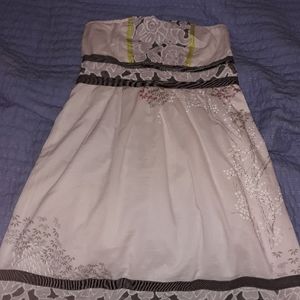 Kimchi blue strapless dress